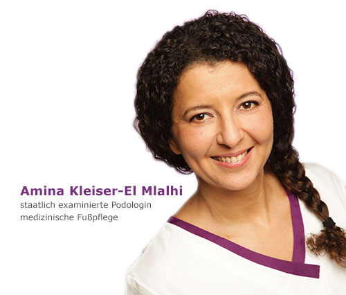 Amina Kleiser, staatl. examinierte Podologin